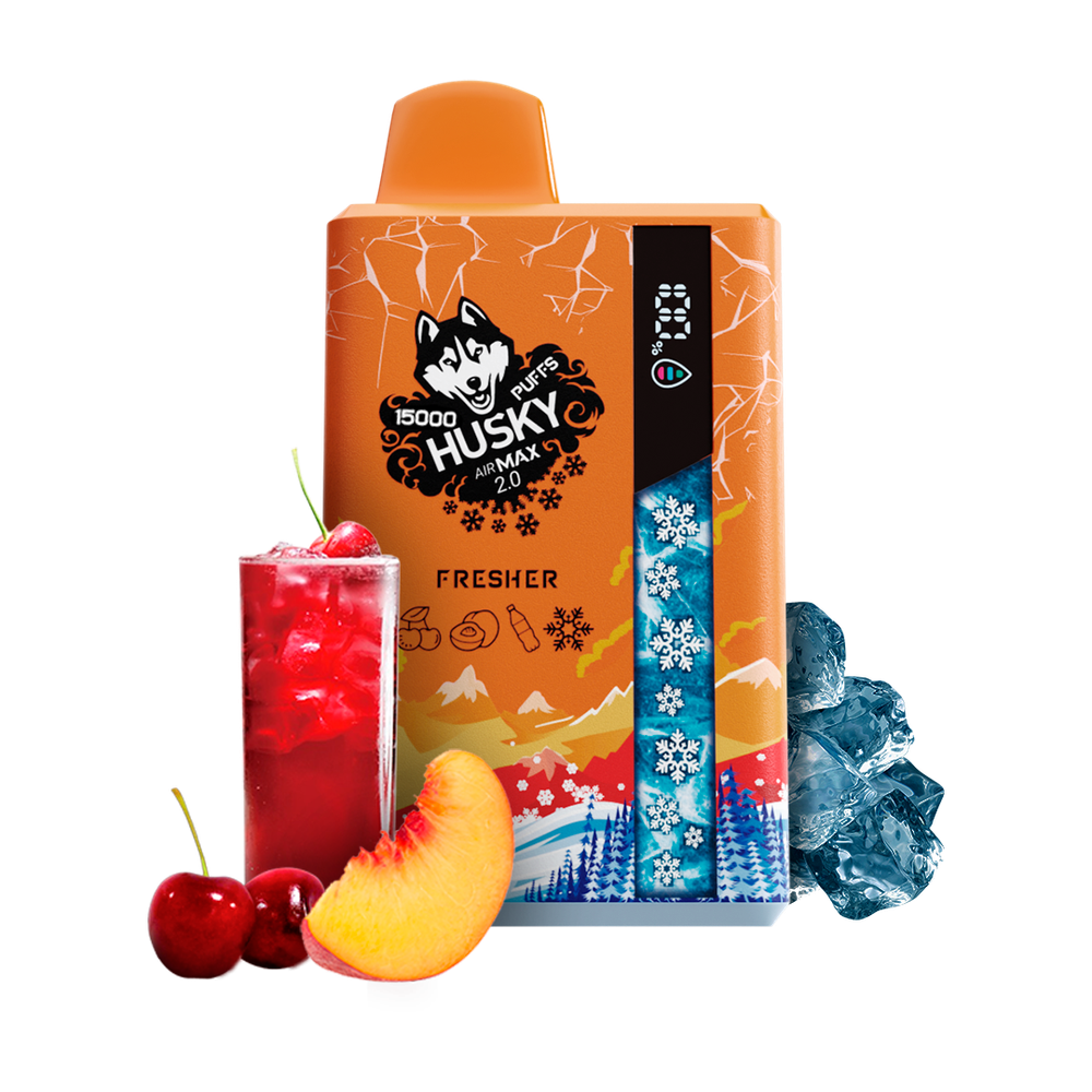 Одноразовая электронная сигарета Husky Air Max 2.0 - Fresher (15000 затяжек) Одноразовая электронная сигарета Husky Air Max 2.0 - Fresher (15000 затяжек)