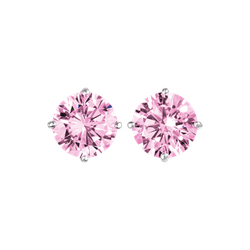 Серьги пусеты De Fete Pink M