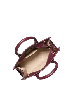 Тоут Michael Kors Mirella Small Pebbled Leather | Бордовый