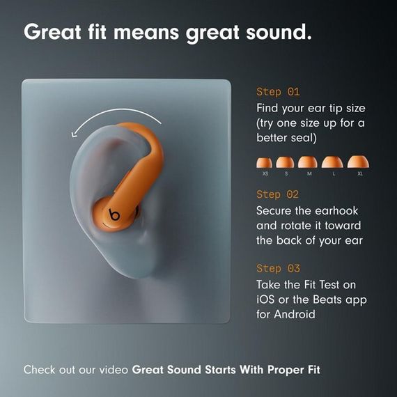 Беспроводные TWS-наушники Beats Powerbeats Pro 2 (Electric Orange)