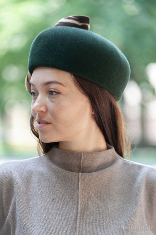 Берет Пикколо с бантом ПБ Sh.M.