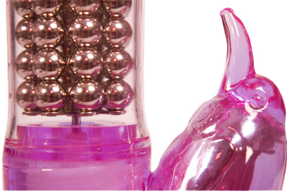 Многофункциональный имитатор сиреневый Дельфин