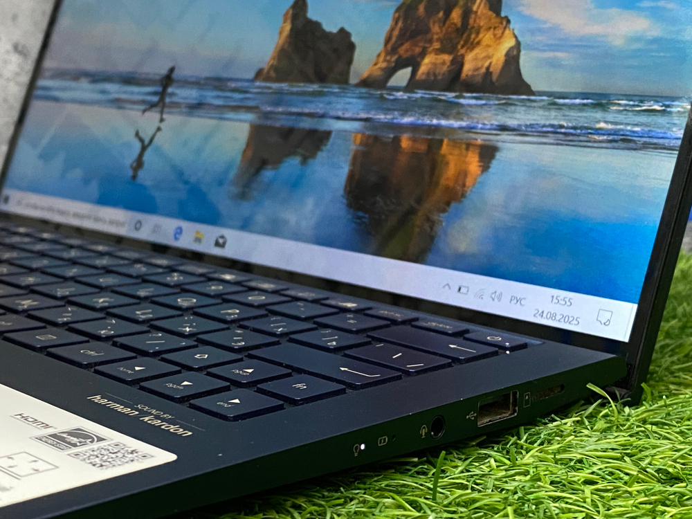 Ультрабук Asus 13' ScreenPad i5-10210U/NV MX250 2GB/8GB/512GB/FHD IPS/ Zenbook UX334FLC-A4085T[90nb0mw3-m05820]/Windows 10