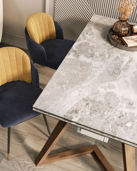 Стул Пенелопа синий