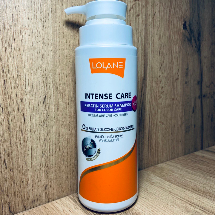 Шампунь Lolane Keratin Serum Shampoo For Color Care с кератином для окрашенных волос 400 мл
