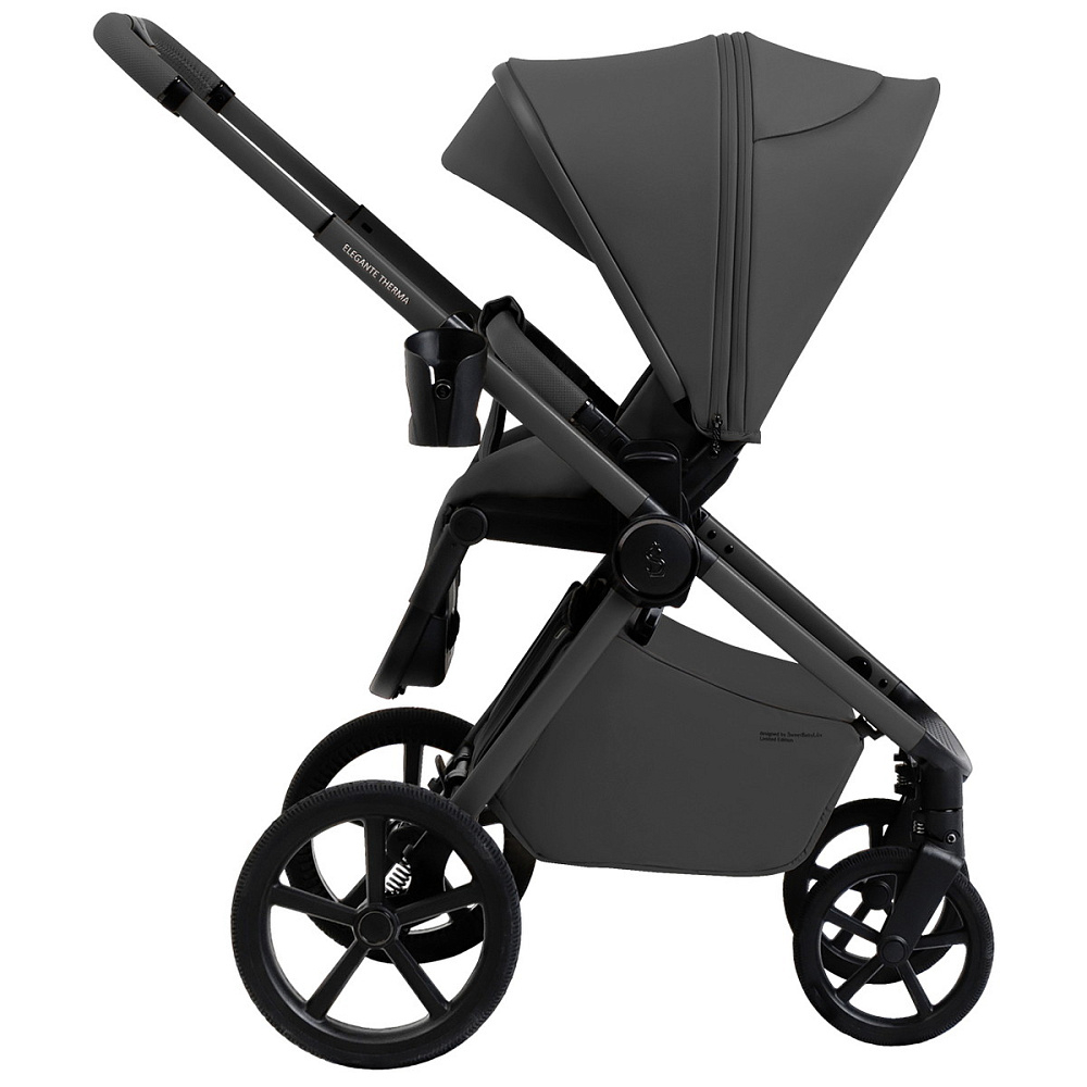 Детская коляска 2 в 1 Sweet Baby SBL Elegante Therma Colore 427712 Dark Grey