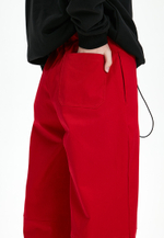 Объемные брюки-карго