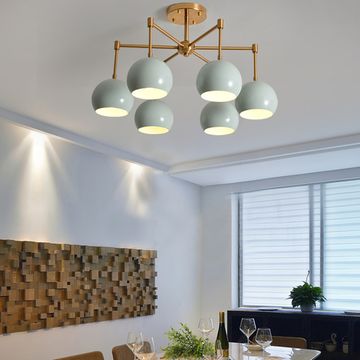 Люстра с шарнирным креплением плафонов OST