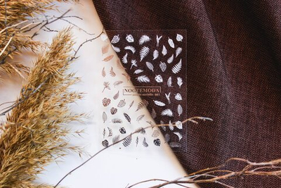 Nogtemoda Наклейки для ногтей Combi Metallic 005