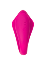Вибратор для пар A-Toys by TOYFA Cobrum, силикон, розовый, 9,6 см