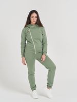 Комбинезон косуха "Олива" женский утепленный