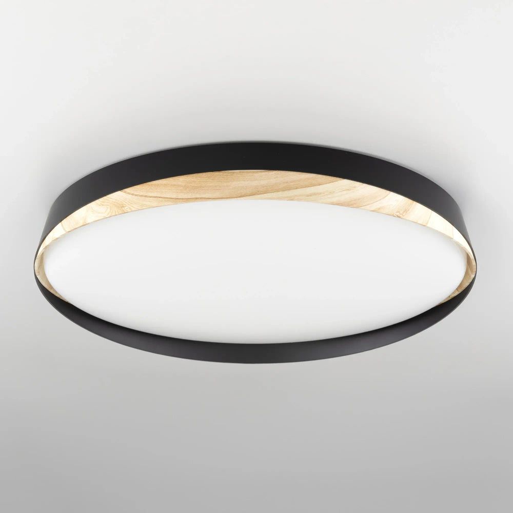 Citilux BONNY CL754451G LED RGB Светильник с пультом Чёрный + Клён