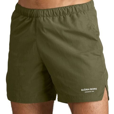 Мужские теннисные шорты Björn Borg Training Shorts STHLM M - ivy green