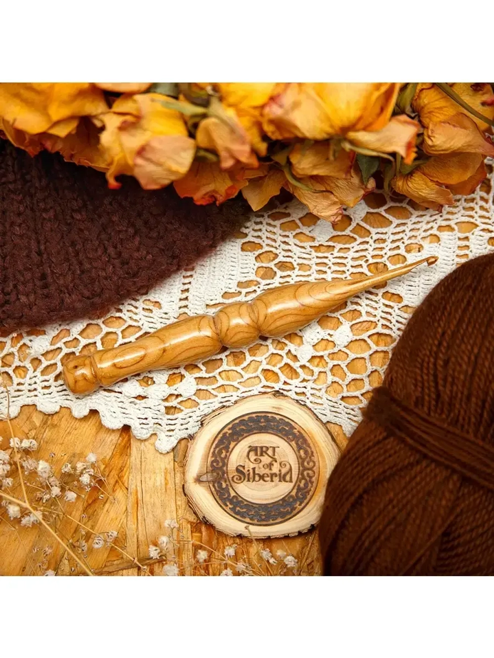 Крючок вязальный