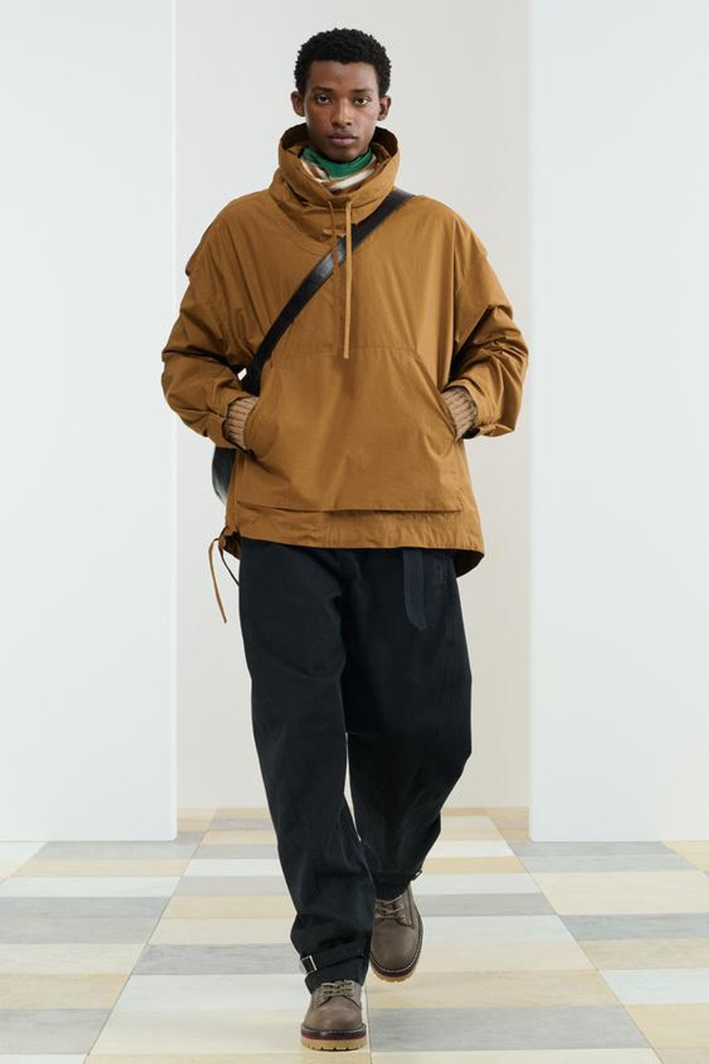 ZARA БРЮКИ BALLOON FIT ИЗ ХЛОПКОВОЙ ТКАНИ, ЧЕРНЫЙ