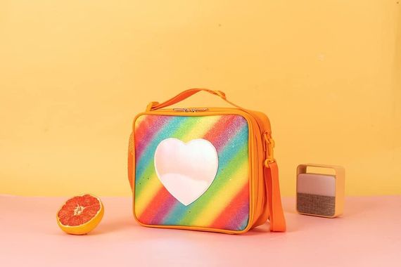 Yemək çantası \Ланчбокс \ Lunch box Heart orange