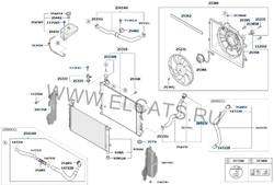 Переходник / штуцер системы охлаждения Hyundai / Kia / RVLT-254853J000