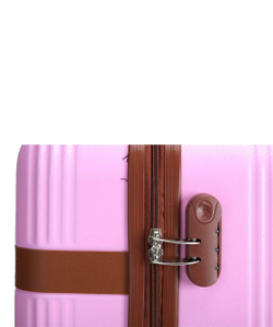 Чемодан Большой (L) ABS пластик, съемные колеса