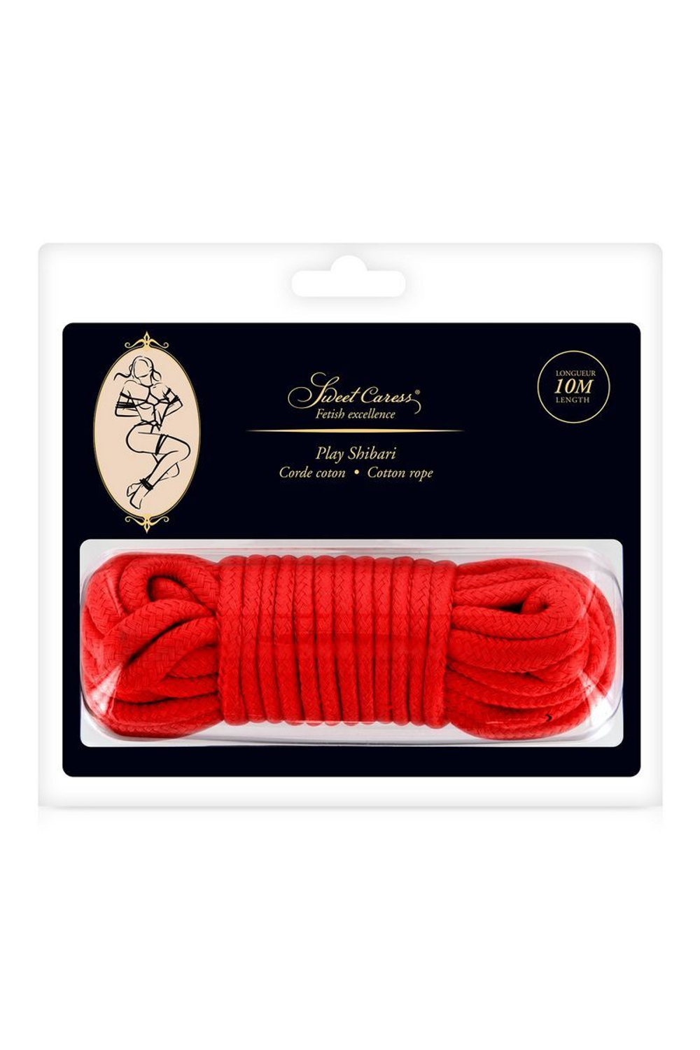 Sweet Caress Веревка для фиксации, красная