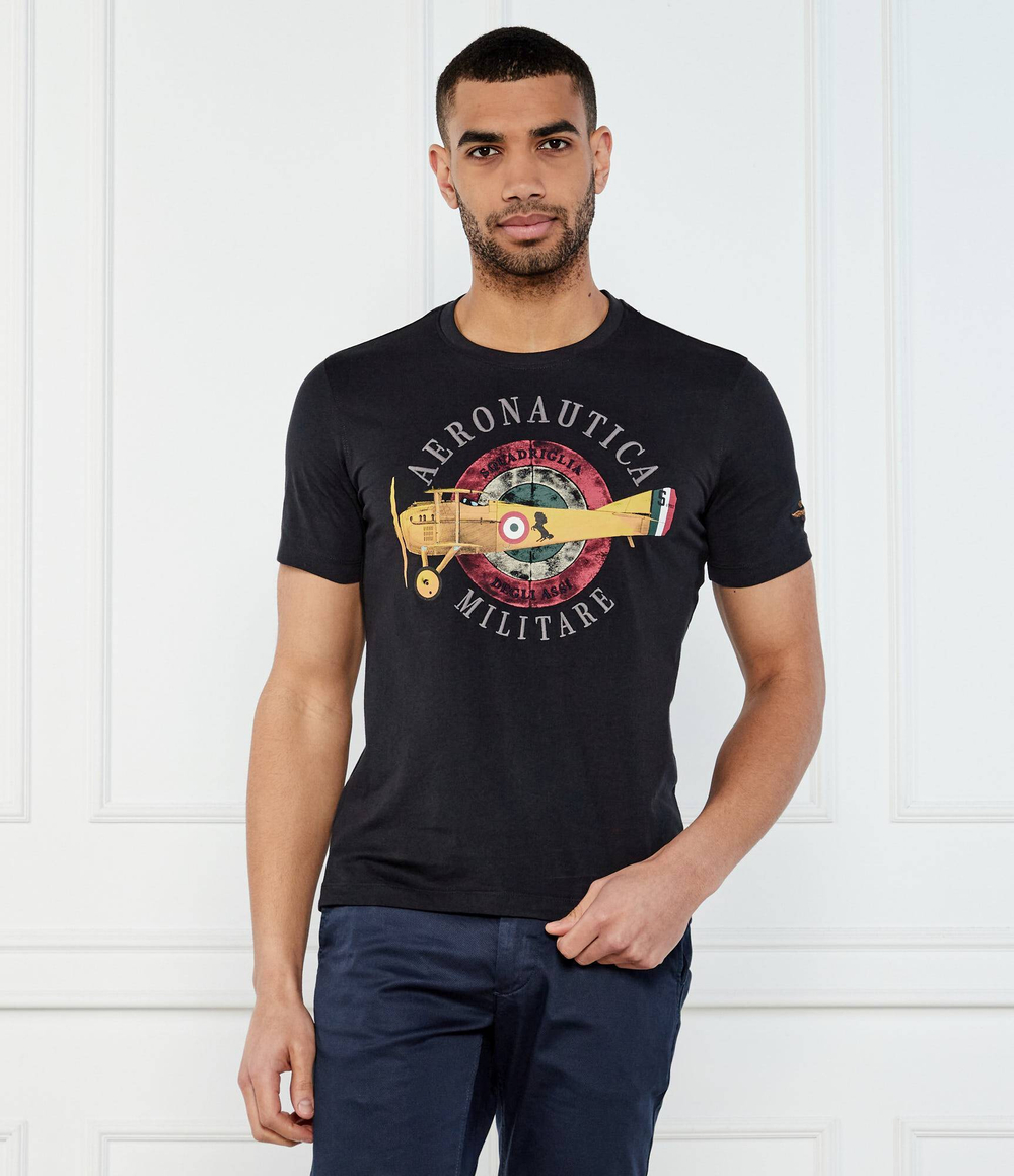 Футболка Aeronautica Militare - темно-синий(TS2414J641)
