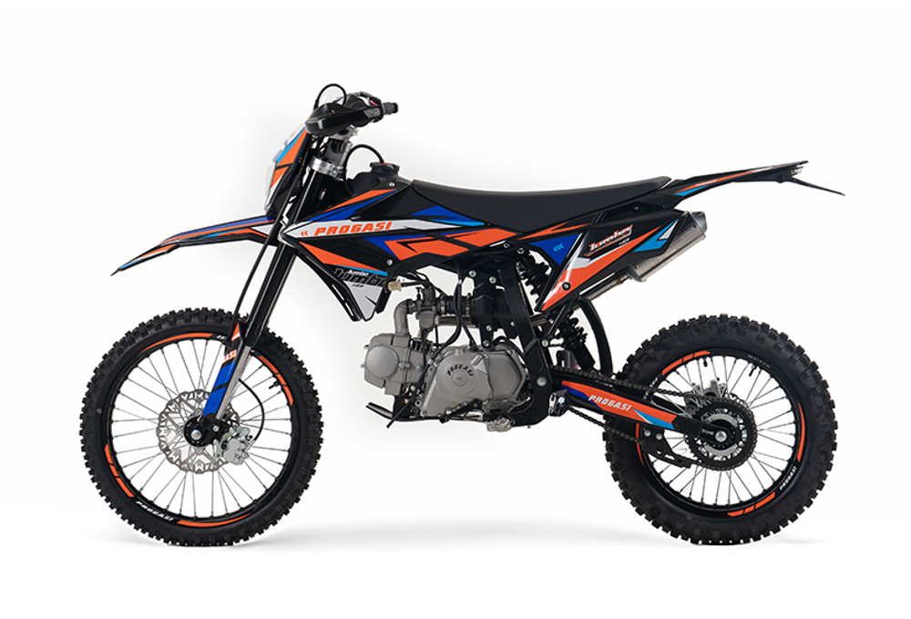 Питбайк PROGASI Jumbo 125 Orange Blue