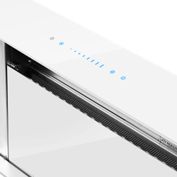 Кухонная вытяжка встраиваемая в столешницу Maunfeld Prestige 90 White