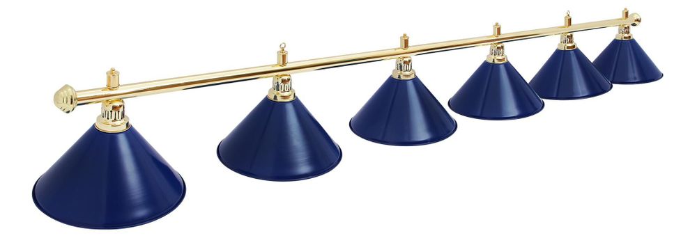 Светильник Fortuna Prestige Golden Blue 6 плафонов