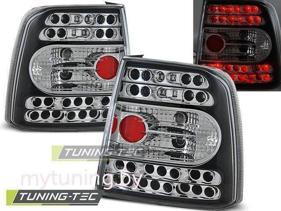 Задние фонари VW Passat B5 black led