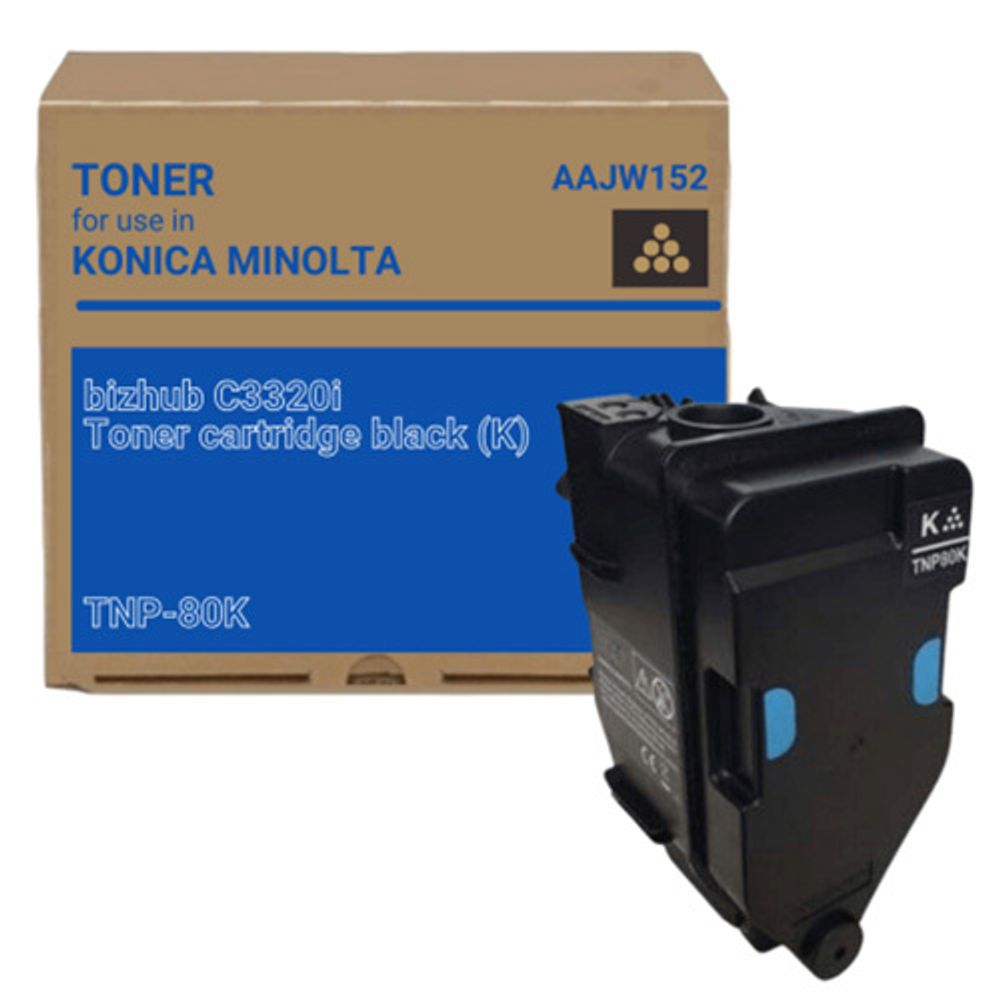 Тонер-картридж Konica-Minolta TNP-80K bizhub C3320i черный aajw152