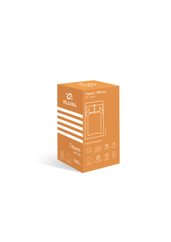 Термос для еды Relaxika 301 (1 литр), желтый