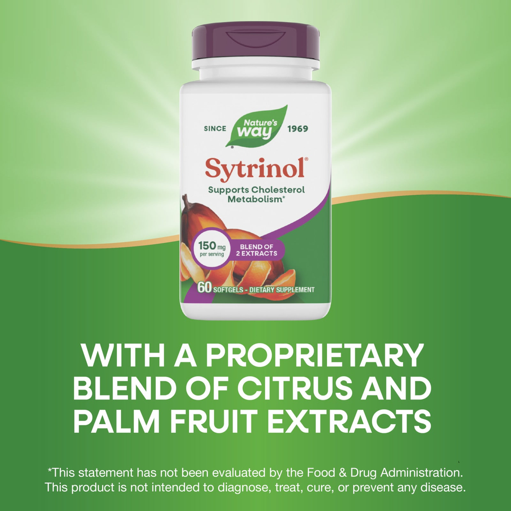 Nature's Way, Sytrinol®, 150 мг, 60 капсул