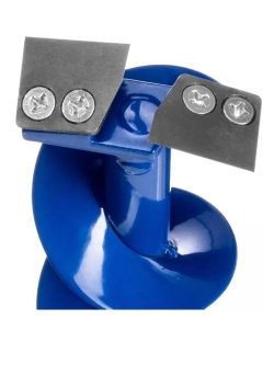 Ледобур ЛР-080 Спорт левое вращение, цельнотянутый шнек