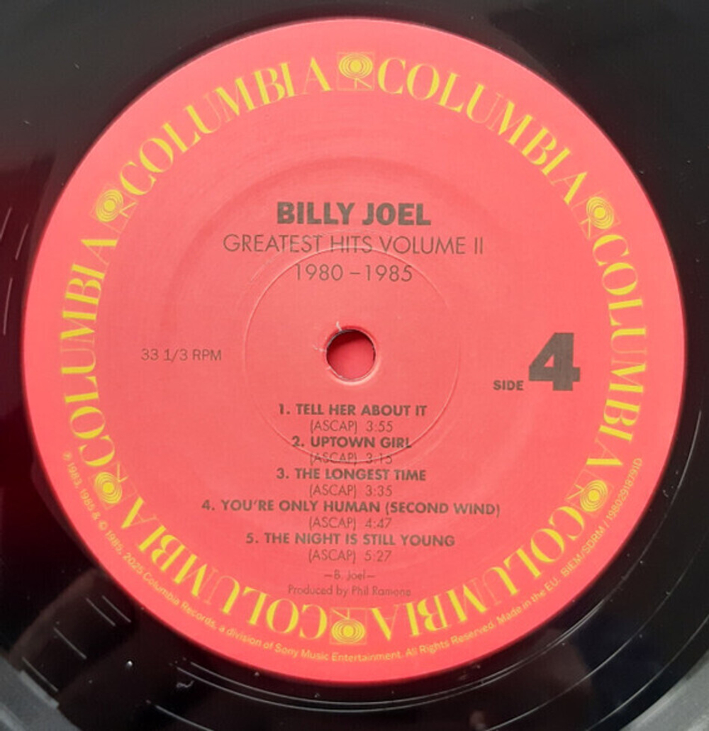 Billy Joel / Greatest Hits Volume I & II (40th Anniversary Edition)(2LP)