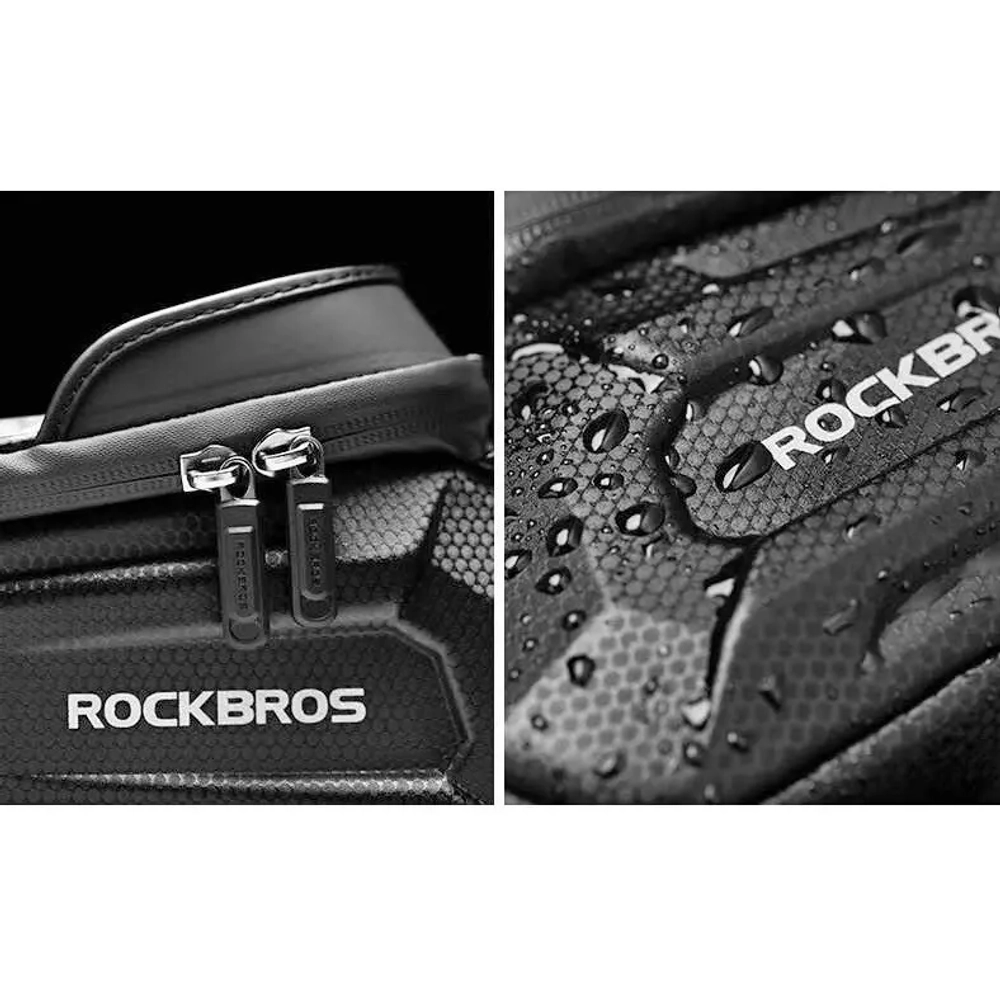 Сумка велосипедная на раму Rockbros B68, 24*10*8,2 см, объем 1,7л