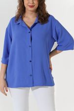 Блуза Жаркий сезон-1 Виотекс СИНИЙ