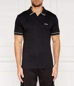Поло Paule BOSS GREEN - черный(50519720)