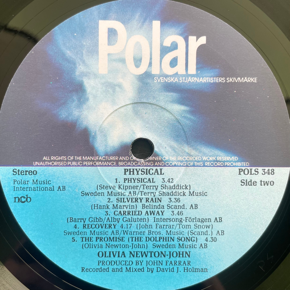Olivia - Physical (Швеция 1981г.)