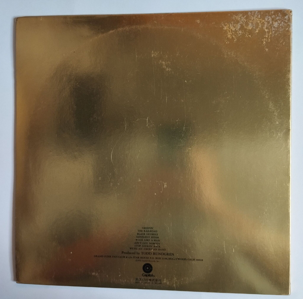 Винтажная виниловая пластинка LP Grand Funk We're An American Band (Japan 1974) (No Obi) (EX)