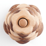 Деревянная пирамидка "Цветочная" Леснушки