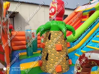 Коммерческий надувной батут "Фестиваль Драконов"