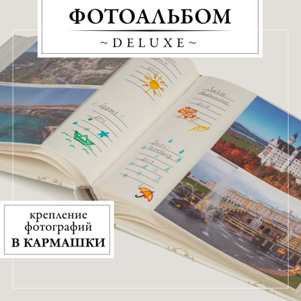 Фотоальбом Image Art IA-BBM46200 серия 101 детский с кармашками книжный переплёт 10х15 50 листов 200 фото