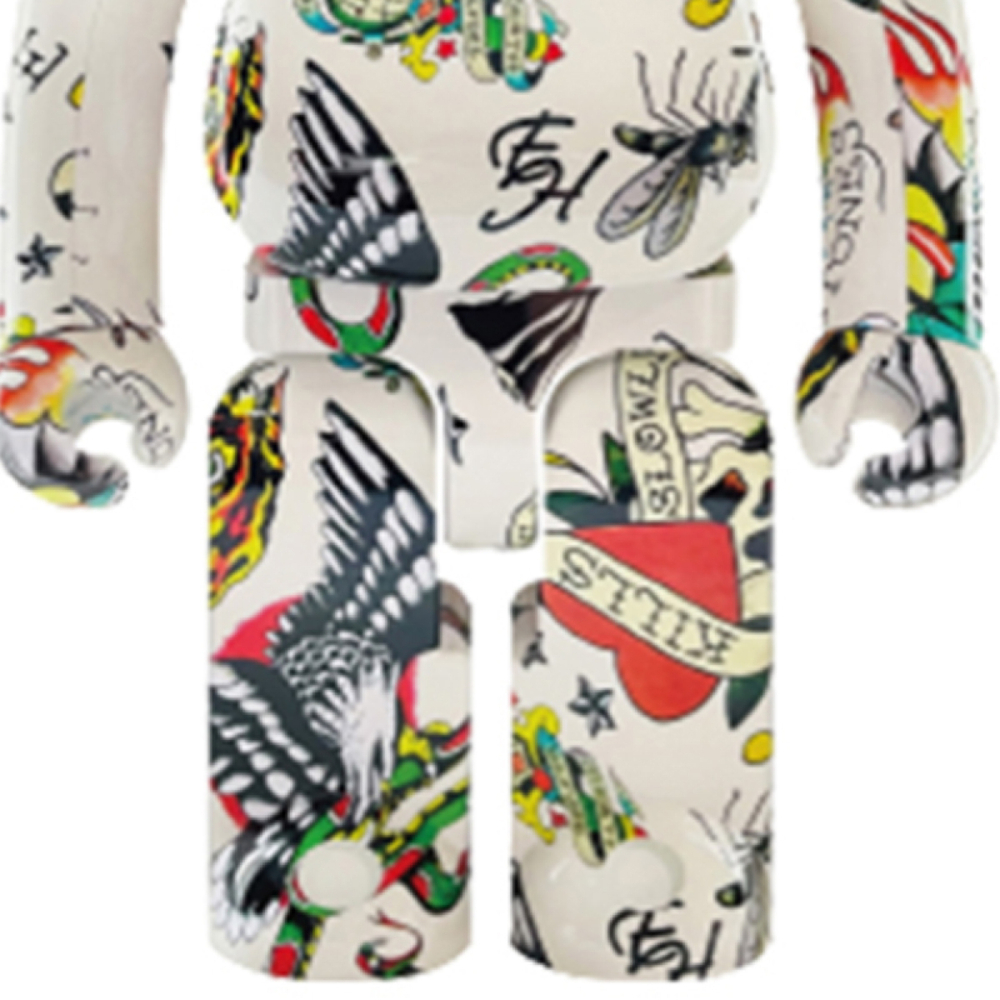 Дизайнерские игрушки BE@RBRICK Ed Hardy MACAU 2021, 1741379-604663350