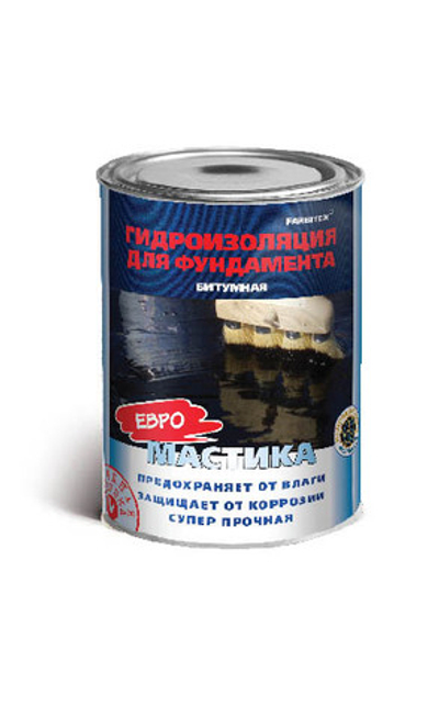 Мастика битумная гидроизоляционная 4 кг FARBITEX