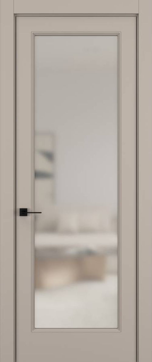 Дверь 01V ELEGANT Матовый Латте