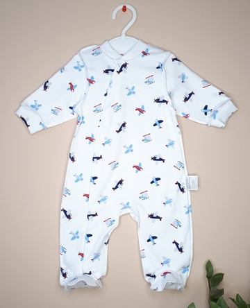 Комбинезон Самолётики (белый)