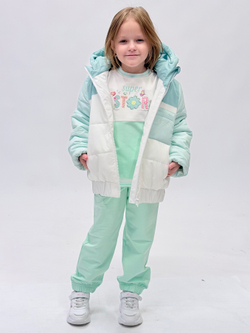 Куртка демисезонная для девочки 7-11 лет Милашка Сьюзи