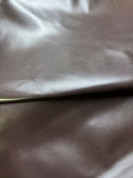 Кожа натуральная Эконика, сорт 2, 0,9-1,1 мм, кофейный