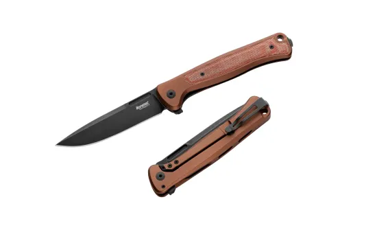 Нож складной Lion Steel Skinny Aluminium Earth Black - сталь MagnaCut, рукоять алюминий