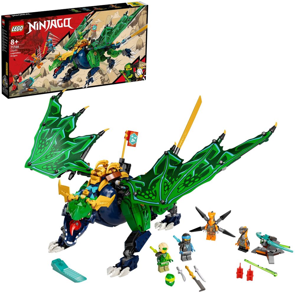 Конструктор LEGO Ninjago 71766 Легендарный дракон Ллойда