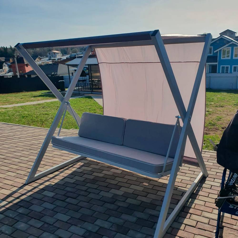 Качели садовые 3-х местные Сакура с004 арт.с004